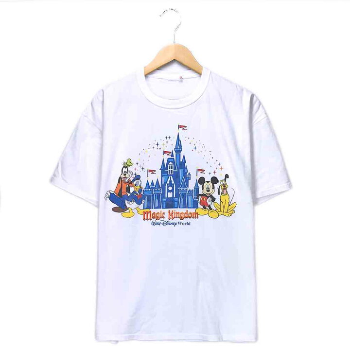 楽天市場】ミッキー キャラクターTシャツ ホワイト Magic Kingdom 