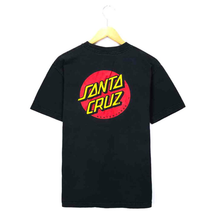楽天市場】SANTA CRUZ スケートTシャツ サイズ表記 M ブラック 半袖 
