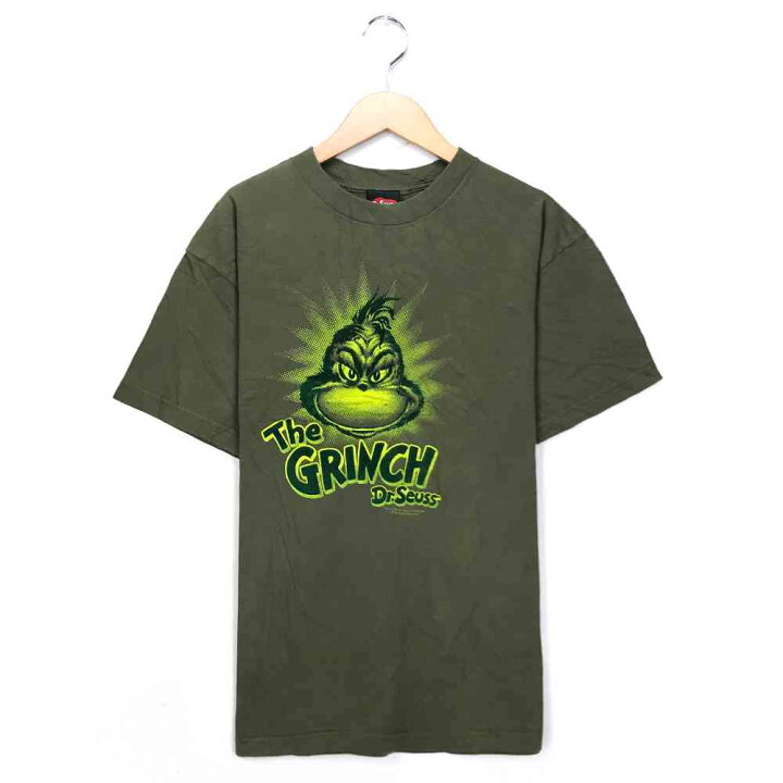 楽天市場】グリンチ キャラクターTシャツ サイズ表記 M グリーン Dr  