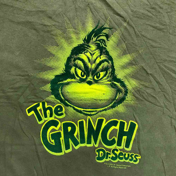 楽天市場】グリンチ キャラクターTシャツ サイズ表記 M グリーン Dr  