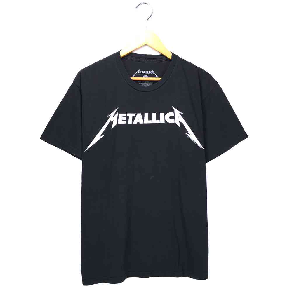 楽天市場】メタリカ バンドTシャツ サイズ表記 L ブラック METALLICA 