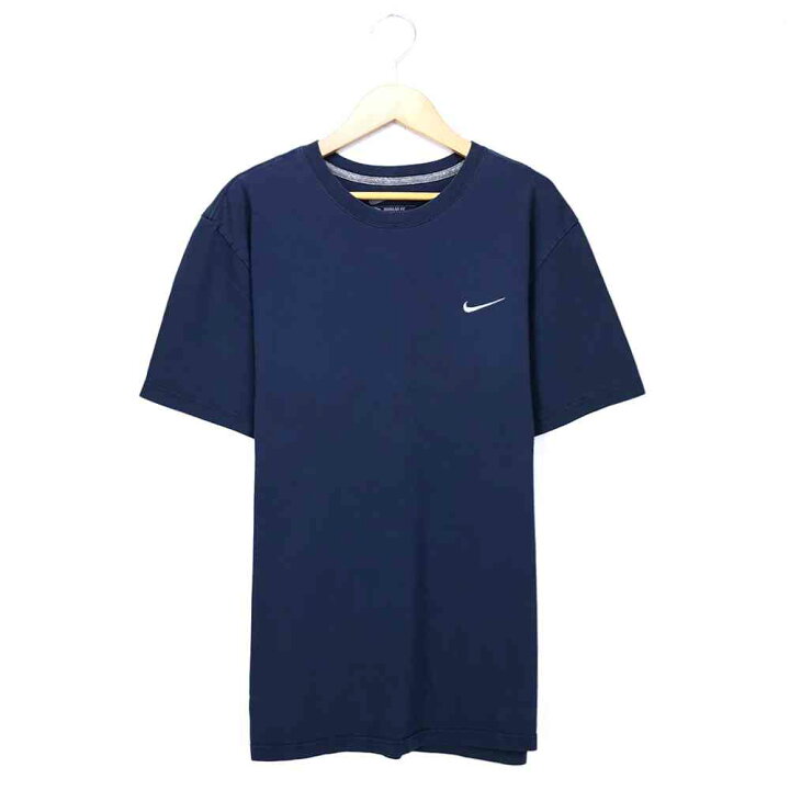 楽天市場】ナイキ スポーツワンポイントTシャツ サイズ表記 L ネイビー 