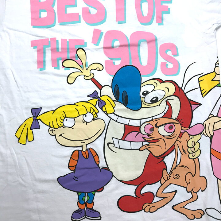 楽天市場 ニコロデオン キャラクターtシャツ サイズ表記 L ホワイト Nickelodeon キャラt プリント 白 半袖 ラグラッツ レン スティンピー レプター アメリカ アニメ コメディ 古着 6022 中古 Wv2101 1650 Wego Vintage Online Store 楽天市場 ニコロデオン キャラクターtシャツ サイズ表記 L ホワイト Nickelodeon キャラt プリント 白 半袖 ラグラッツ レン スティンピー レプター アメリカ アニメ コメディ 古着 6022 中古 Wv2101 1650 Wego Vintage Online Store