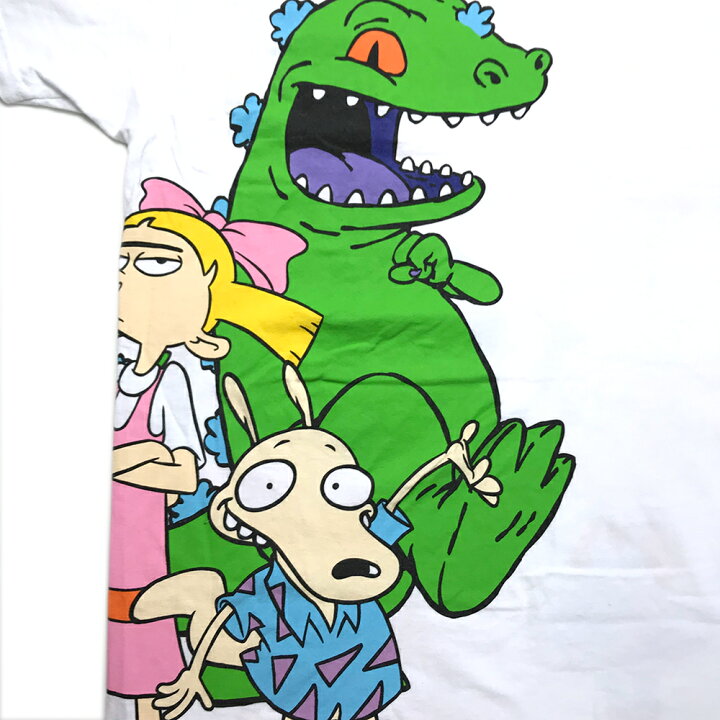 楽天市場 ニコロデオン キャラクターtシャツ サイズ表記 L ホワイト Nickelodeon キャラt プリント 白 半袖 ラグラッツ レン スティンピー レプター アメリカ アニメ コメディ 古着 6022 中古 Wv2101 1650 Wego Vintage Online Store 楽天市場 ニコロデオン キャラクターtシャツ サイズ表記 L ホワイト Nickelodeon キャラt プリント 白 半袖 ラグラッツ レン スティンピー レプター アメリカ アニメ コメディ 古着 6022 中古 Wv2101 1650 Wego Vintage Online Store