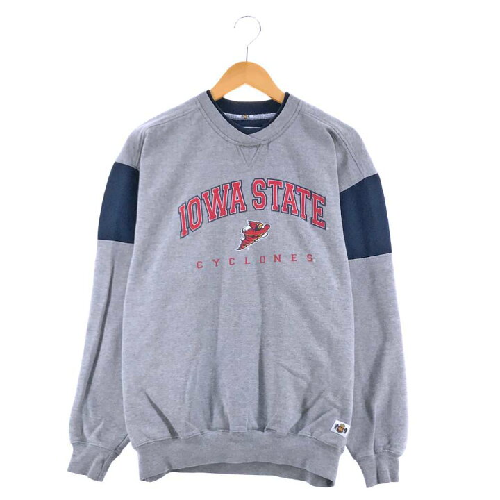 楽天市場】IOWA STATE CYCLONES カレッジスウェット サイズ表記 L 