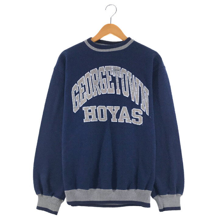 楽天市場】SAVVY フリース サイズ表記 M ネイビー GEORGETOWN HOYAS 