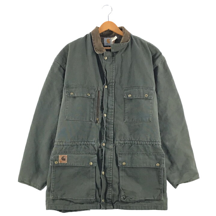 楽天市場】カーハートジャケット サイズ表記 XXL カーキ carhartt 