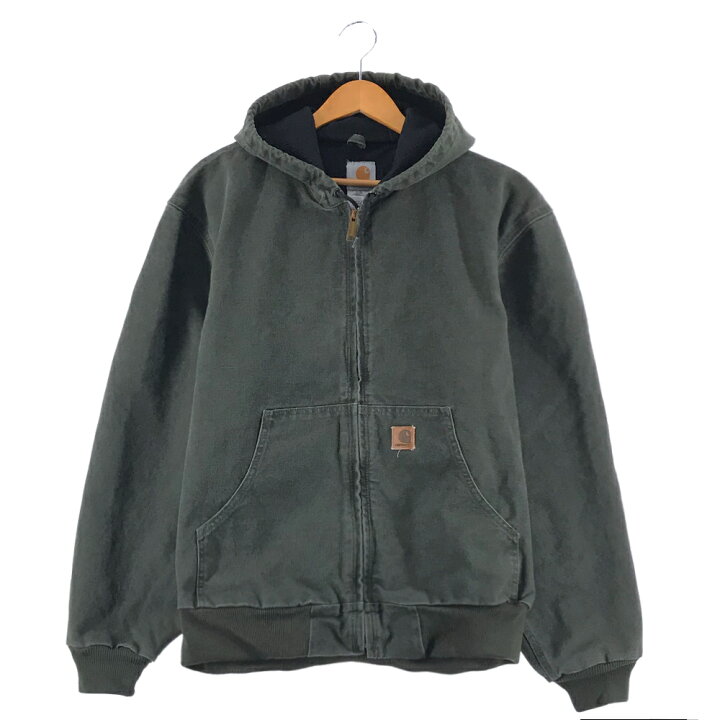 楽天市場】カーハートジャケット サイズ表記 L カーキ carhartt 