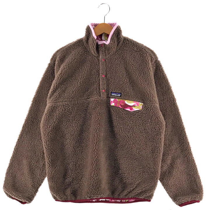 楽天市場】パタゴニア フリース サイズ表記 M ブラウン スナップT  