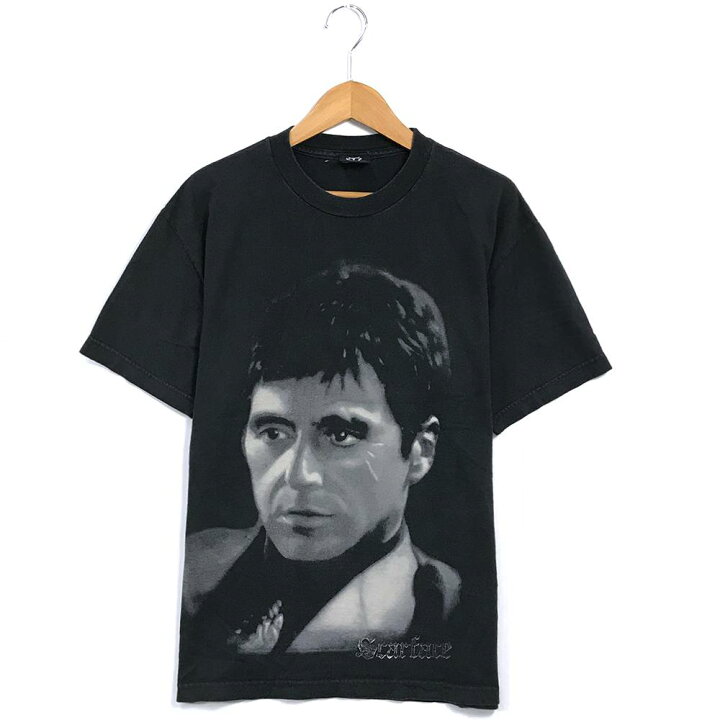 楽天市場】Scarface プリントTシャツ ヴィンテージ VINTAGE ブラック 