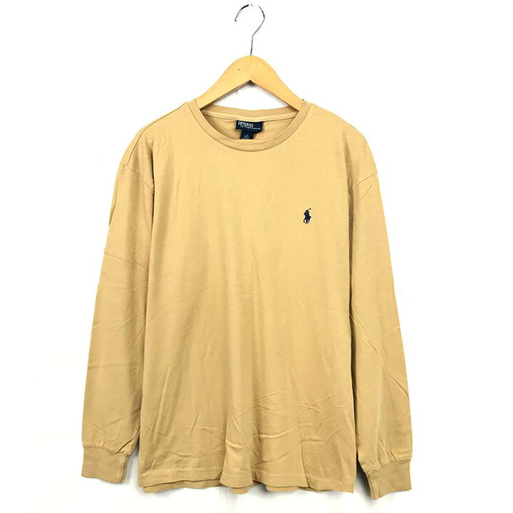楽天市場】ラルフローレン 長袖Tシャツ サイズ表記 M ベージュ ポロ 