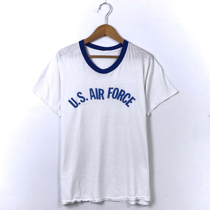 楽天市場 アメリカ軍 プリントtシャツ ヴィンテージ ホワイト Us Air Force エアフォース 空軍 白 ミリタリー ビンテージ 古着 中古 Wv1907 1463 Wego Vintage Online Store