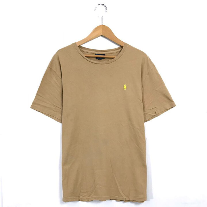 楽天市場 ポロバイラルフローレン ストリートワンポイントtシャツ サイズ表記 L ベージュ Polo Ralph Lauren 半袖 ワンポイント ラルフローレン Tシャツ アースカラー カットソー ポニー 刺繍 Wego Vintage 古着 6022 中古 Wv1907 0030 Wego Vintage Online Store