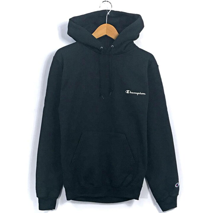 楽天市場】チャンピオン ロゴスウェット サイズ表記 S ブラック  