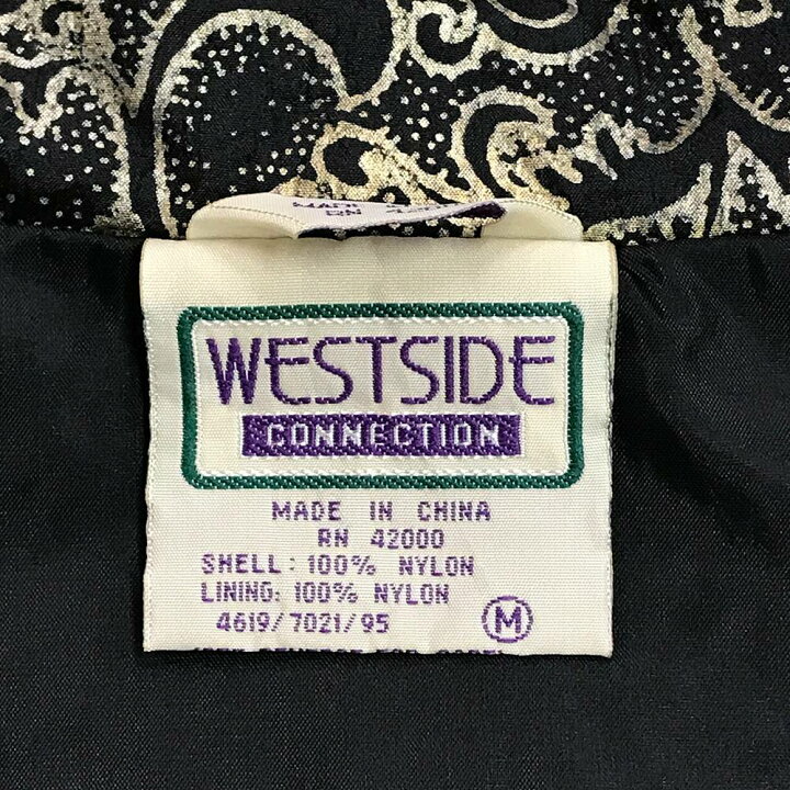 楽天市場】WESTSIDE ナイロンジャケット サイズ表記 M マルチカラー 