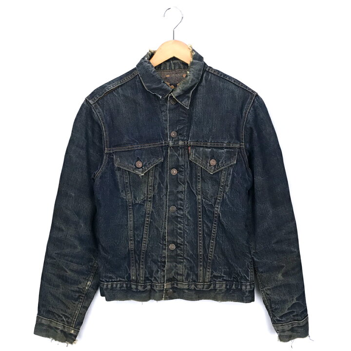 楽天市場】リーバイス デニムジャケット ネイビー LEVI