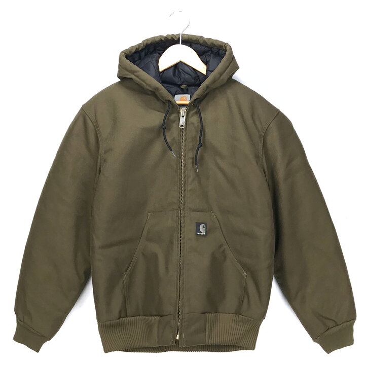 楽天市場】カーハートジャケット カーキ carhartt キルティング 中綿 