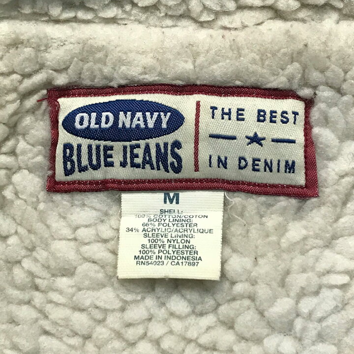 楽天市場】OLD NAVY ボアGジャン サイズ表記 M ブラウン オールド 
