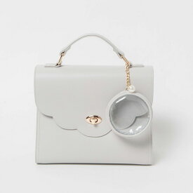 ＼マラソン最大20％クーポン利用で4240円／【マラソン限定SALE 5499円→5299円】スカラップ痛ショルダー 痛バ 痛バッグ ショルダーバッグ レディース 斜めがけ ミニ 小さめ 痛バック 推し活 ライブ イベント 普段使い プレゼント 贈り物 ギフト 缶バッジ WEGO ウィゴー