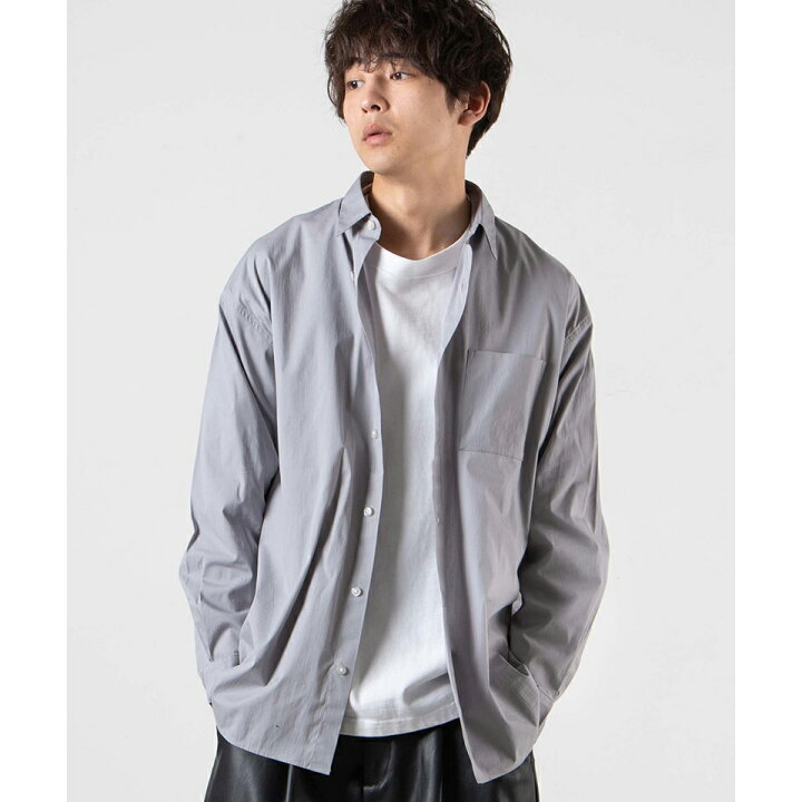 楽天市場 ブロードbigシャツ シャツ メンズ レディース ユニセックス 長袖シャツ ビッグシャツ トップス 長袖 ビッグ ビッグシルエット 白シャツ ベーシック Wego ウィゴー Wego 楽天市場店