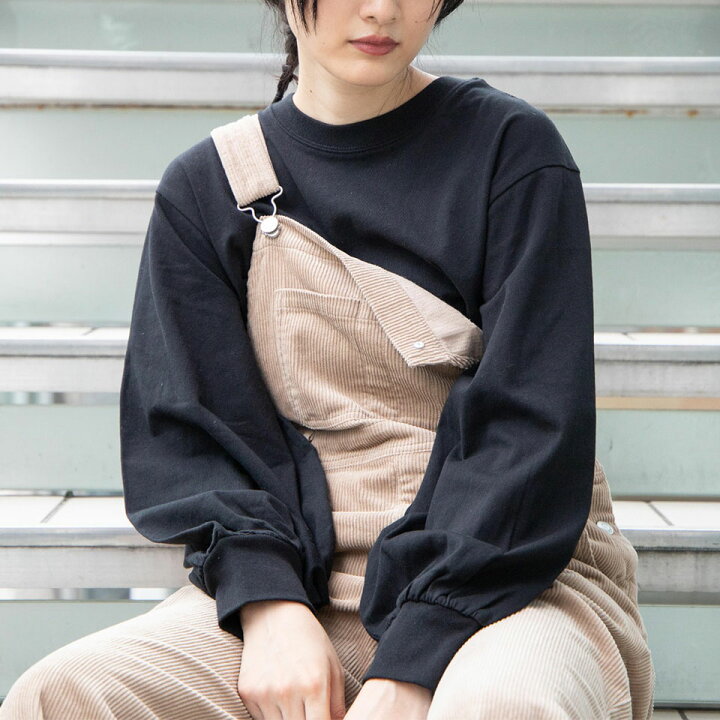 楽天市場 ボリュームギャザースリーブロンt ギャザーsl ロンt シンプル 無地 ロンt ロングtシャツ カットソー インナーロンt レディース 女性用 Wego Wego ウィゴー Wego 楽天市場店