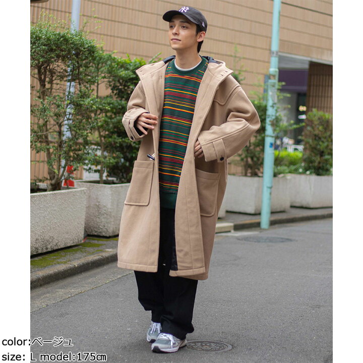 楽天市場 全品 Off クーポンご利用 3000円以上購入で Sale6998円 3998円 ニットメルトンダッフルコート ニットメルトン ダッフルコート コート アウター 羽織り 防寒 あったか オレンジ ベージュ M L メンズ 男性用 Wego Wego ウィゴー Wego 楽天市場店