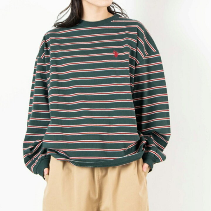 楽天市場 U S Polo Assn だぼ袖ロンt Tシャツ レディース Uspolo Polo ユーエスポロ ロンt トップス 長袖 カットソー ラグラン ワンポイント ブランド ボリュームスリーブ Wego ウィゴー Wego 楽天市場店