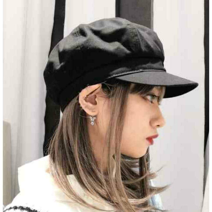 楽天市場 Sale1598円 8円 ボリュームキャスケット キャスケット レディース 帽子 フェイクレザー Puレザー ツイル 合成皮革 Wego ウィゴー Wego 楽天市場店