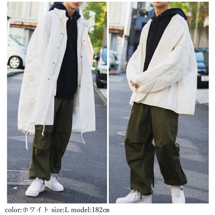 楽天市場 さらに15 Off Lineクーポンご利用で モッズコート コート アウター 羽織り 3way ライナー 防寒 カーキ ホワイト ブラック M L レディース 女性用 メンズ 男性用 ユニセックス 男女兼用 Wego Wego ウィゴー Wego 楽天市場店