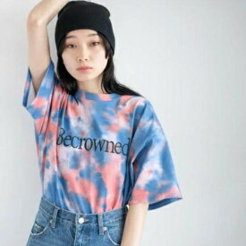 【SALE3299円→1399円】タイダイBIGTシャツ レディース トップス カットソー 半袖 Tシャツ ビッグシルエット オーバーサイズ 春 夏 エスニック WEGO ウィゴー