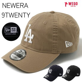 NEWERA 9TWENTY ニューエラ キャップ 帽子 メンズ レディース ユニセックス 男女兼用 ローキャップ ロゴ WEGO ウィゴー