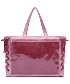 レースアップ痛バッグLL 痛バ レディース a3 デコバッグ トートバッグ 痛バック 缶バッジ アクスタ アクリルスタンド 推し活グッズ 推し事 推し活 ライブ イベント プレゼント 贈り物 ギフト WEGO ウィゴー