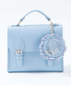 【タイムセール★5499円→5299円】サッチェル痛ショルダー 痛バッグ 痛バ WEGO ショルダー バッグ 斜めがけ ミニ 小さめ レディース 缶バッジ 透明 推しカラー 推し活 ライブ イベント かわいい プレゼント ギフト ウィゴー