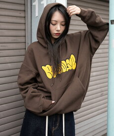 ＼20％OFFクーポン利用で2880円／【SALE 3959円→3599円】グラフィックロゴプルパーカー レディース メンズ パーカー トップス スウェット 長袖 フーディー ロゴ プリント グラフィック ゆったり 男女兼用 秋服 秋 冬 WEGO ウィゴー