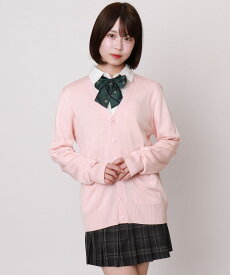 ＼20％OFFクーポン利用で2200円／【SALE 3299円→2749円】ベーシックニットカーディガン レディース カーディガン 学生 制服 スクール 学校 高校生 中学生 羽織り オフィスカジュアル きれいめ 仕事 事務 事務服 黒 洗える 秋冬 WEGO