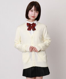【SALE 3299円→2749円】WEGO ベーシックニットカーディガン スクール カーディガン レディース 学生 制服 学生服 女子 高校生 中学生 女子高生 学校 羽織り 事務 ナース 赤 黒 ベージュ 洗える Vネック 春