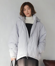 ＼マラソン最大20％クーポン利用で3200円／【マラソン限定SALE 5499円→3999円】25冬新作 2WAYパファーブルゾン レディース メンズ アウター ブルゾン ジャケット 中綿ブルゾン 中綿ジャケット フード付き ゆったり 無地 暖かい 秋冬 大きいサイズ 黒 WEGO ウィゴー