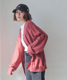 ＼20％OFFクーポン利用で1760円／【SALE 2749円→2199円】ドロップショルダーカーディガン レディース カーディガン 秋 冬 ゆったり Vネック ニット トップス 羽織り 体型カバー 洗える ボリューム袖 かわいい おしゃれ WEGO