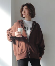 ＼20％OFFクーポン利用で2160円／【SALE 3299円→2699円】コンパクトフィットダブルZIPパーカー レディース メンズ パーカー トップス 長袖 ジップパーカー 羽織り スウェット ゆったり 無地 おしゃれ 秋冬 男女兼用 WEGO ウィゴー