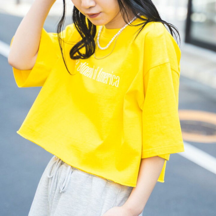 楽天市場 10 Offクーポン配布中 3000円以上購入で グラフィックショートt ショート丈 Tシャツ レディース 半袖 夏服 トップス カットソー Wego ウィゴー Wego 楽天市場店