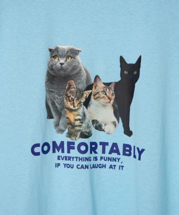 楽天市場 スーパーsale2859円 2416円 アニマルプリントbigt Tシャツ レディース 半袖 トップス カットソー 動物 犬 ビッグシルエット オーバーサイズ サックス ホワイト ウィゴー Wego 楽天市場店