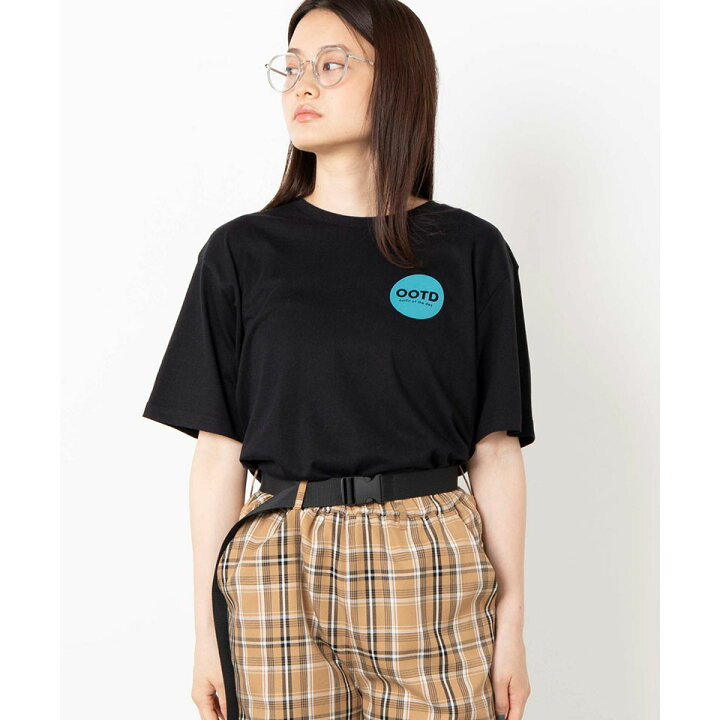 楽天市場 Sale23 Off Ootdサークルロゴtシャツ レディース 女の子 Tシャツ 半袖 Uネック お揃い 双子 シミラー Wego ウィゴー バックプリント ロゴ トップス 夏 トレンド ガーリー ストリート Wego 楽天市場店