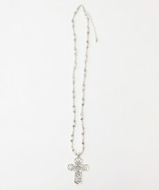 【WEGO】LMIXロングチェーンクロスネックレス