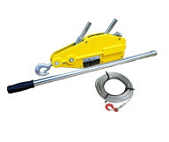 新型 ハンドウインチ800kg (フック付) 5m 10m 20m 30m 付属ワイヤの長さカスタム可能 万能携帯ウインチ …