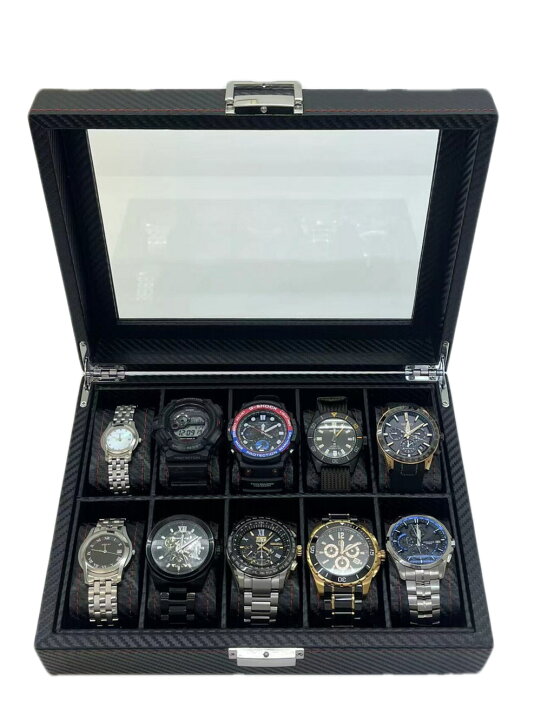 腕時計コレクション【自動巻き3本・ソーラー電波時計7本】計10本組  