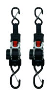 三方良し 2本セット ラチェット式荷締機 自動巻 sフック ロック式 幅25mm 長さ1.8m 自動巻き取り式 ラチ…