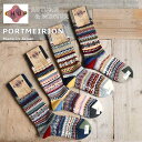 【5％OFFクーポン配布中】【追跡メール便送料無料】【今だけポイント2倍★】CHUP(チュプ) "PORTMEIRION(ポートメイリオン)" ウォッシャブルウールソックス(4色 × 2サイズ)【2025-26年秋冬☆数量限定生産 日本製 】【再入荷無し ノルディック柄 フェアアイル柄】