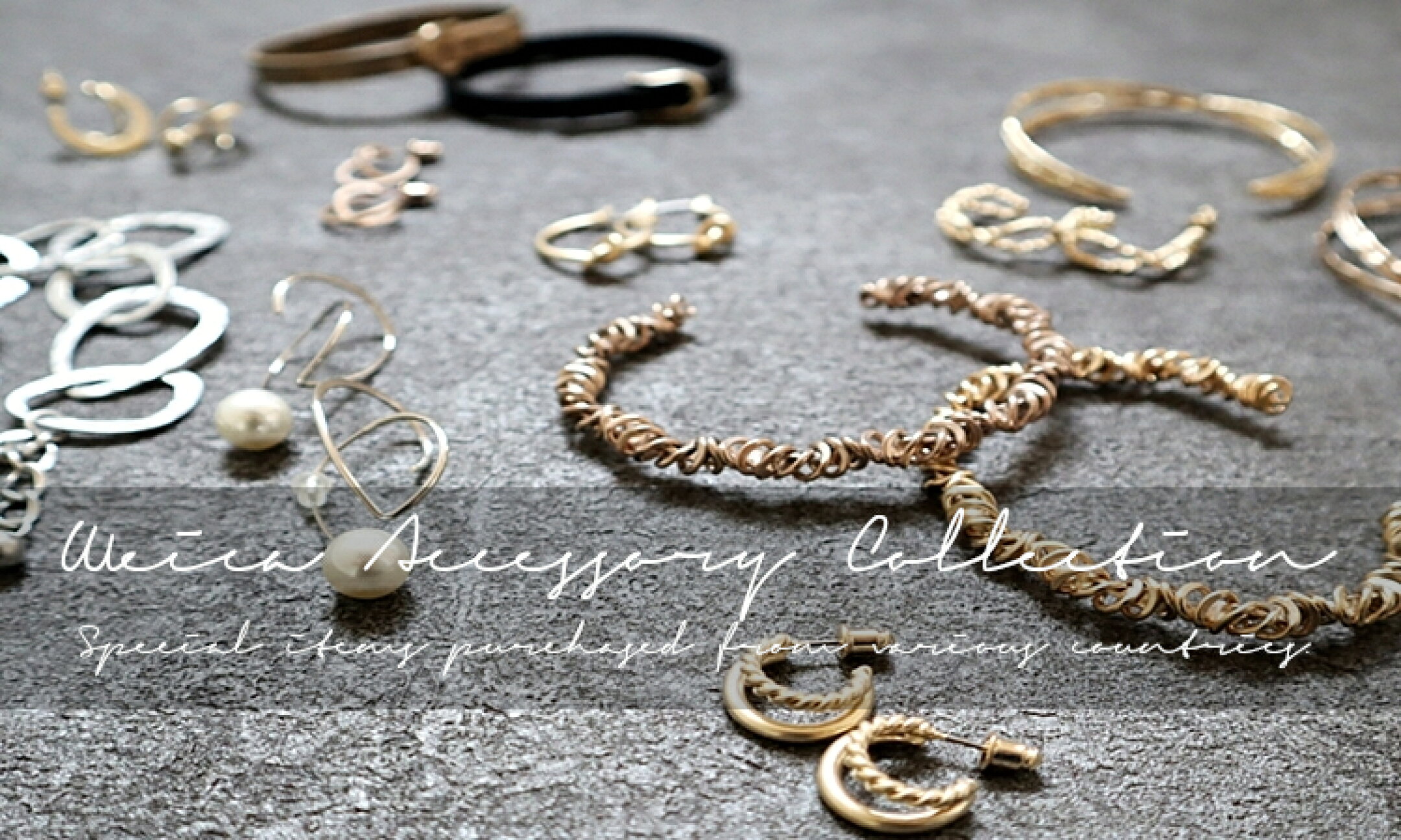 Special items purchased from various countries.