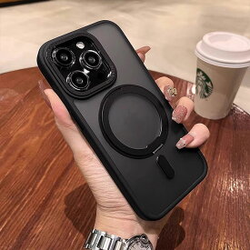 【先着10名様限定 500円OFFクーポン有】MagSafe対応 ワイヤレス充電 magsafeケース iphone16ケース メンズ ユニセックス iPhone16Proケース iPhone15ケース iphone14ケース iPhone12Proケース スマホケース ブラック チタニウム