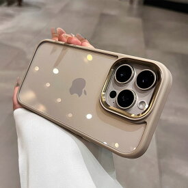 iPhone17ケース シンプル 透明 大人っぽい iPhone16ケース アイフォンケース デザートチタニウム クリア iPhone15ケース 高見え カメラレンズ保護 耐衝撃 おしゃれ ユニセックス メンズ iPhone17 iPhone16 iPhone15 iPhone14 iPhone13 Pro Max ケース